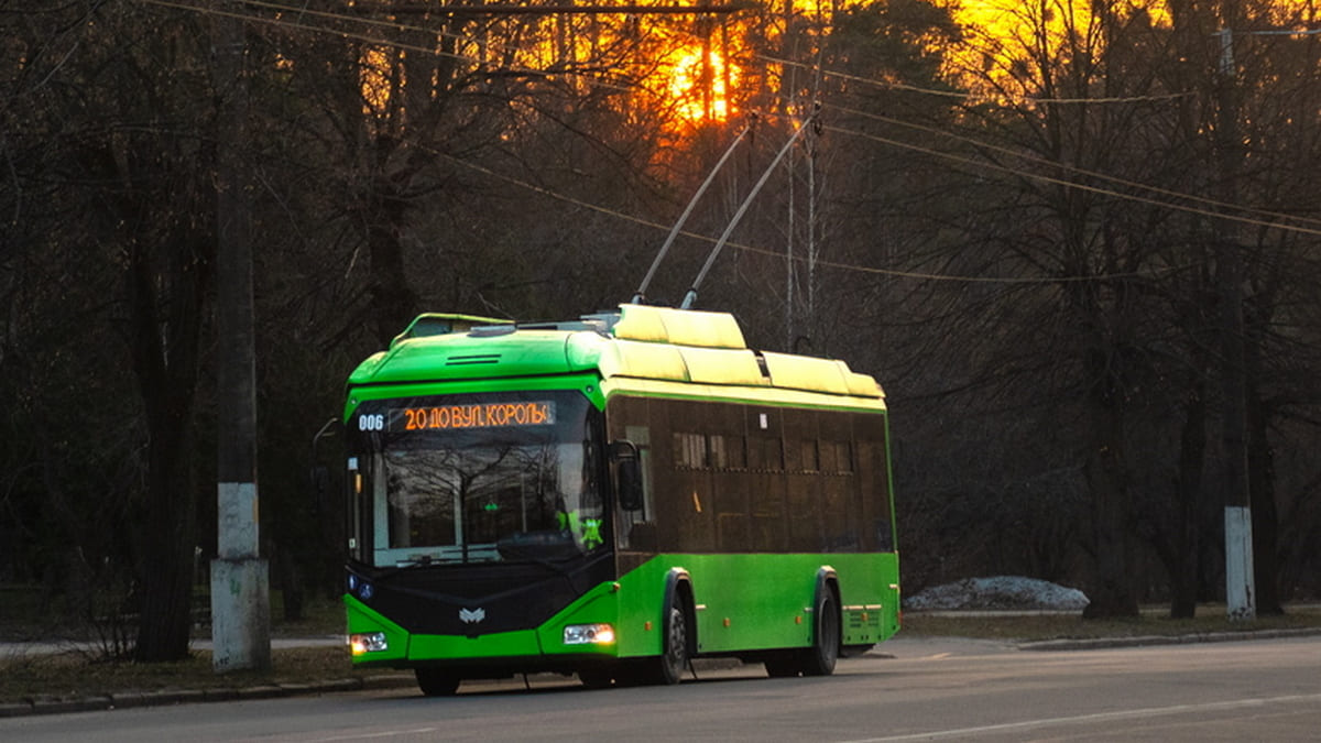 У Житомирі побудували нову тролейбусну лінію